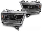Koplampen Dodge RAM 19-22 Full-LED Dynamisch Zwart, Ophalen of Verzenden, Nieuw