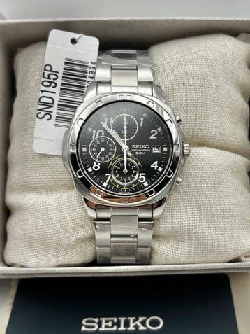 Seiko - SND195P1 - Zonder minimumprijs - SND195P1 - Heren -