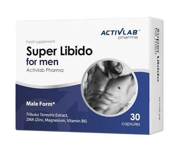 Activlab - Super Libido for men - 30 Capsules, Verzenden, Nieuw, Poeder of Drank