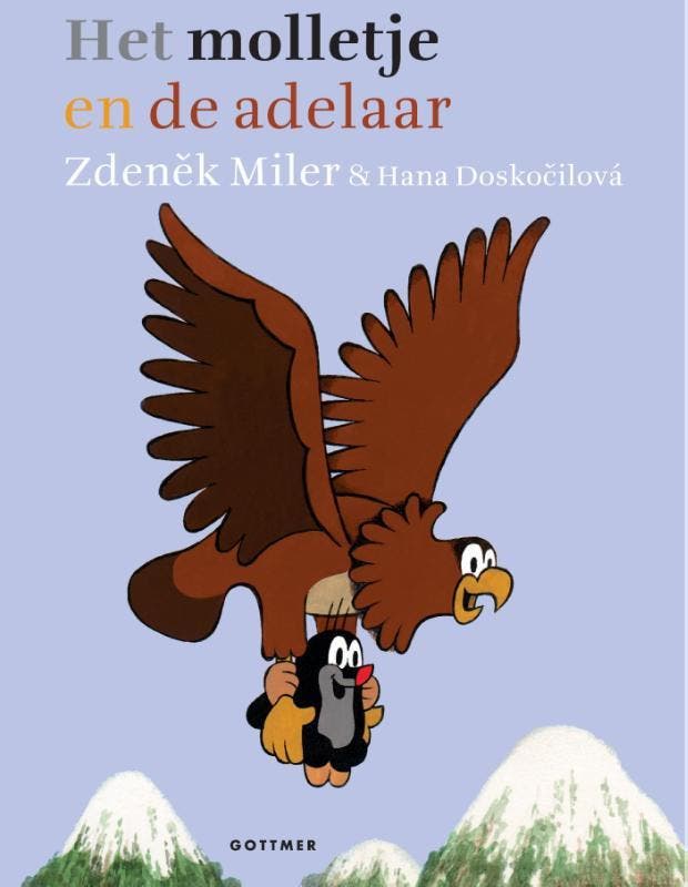 Het molletje en de adelaar / Molletje 9789025755355, Boeken, Kinderboeken | Kleuters, Gelezen, Verzenden