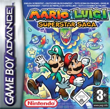 Mario & Luigi Superstar Saga (GameBoy Advance), Verzenden, Gebruikt