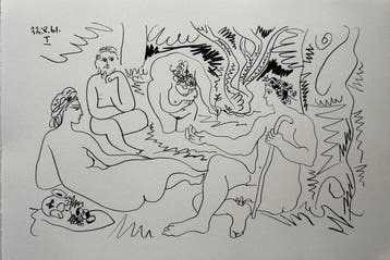 Pablo Picasso (1881-1973) - Le déjeuner sur lherbe
