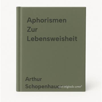 Aphorismen Zur Lebensweisheit - Arthur Schopenhauer, Verzenden, Zo goed als nieuw, Arthur Schopenhauer