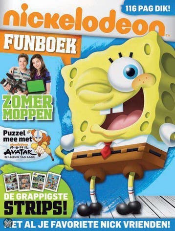 Nickelodeon funboek 2010 / Nickelodeon funboek - Nickelodeon, Verzenden, Gelezen, Nickelodeon