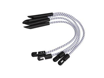 Dekzeil elastieken - 4 stuks -  30 cm, Verzenden, Nieuw