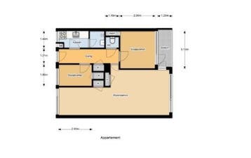 Te Huur 3 Kamer Appartement Rijnbeekstraat In Venlo, Huizen en Kamers, Huizen te huur, Direct bij eigenaar, Limburg, Appartement