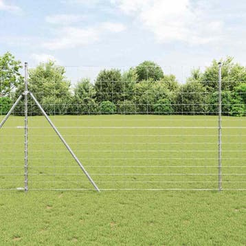 vidaXL Wilde Hek Warm Verzinkt 1000 x 160 x 0,18 cm IJzer, Tuin en Terras, Verzenden, Nieuw, IJzer