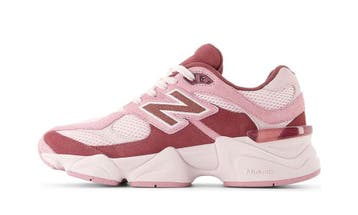 New Balance 9060 Pink Granite Washed Burgundy (GS), Nieuw
