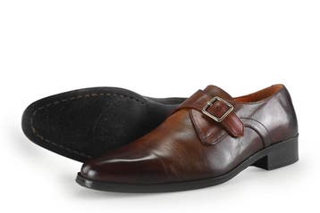 Santoni Nette schoenen in maat 38 Bruin, Bruin, Verzenden, Overige typen, Zo goed als nieuw