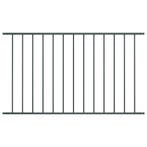 vidaXL Schuttingpaneel Woerden gepoedercoat staal 1,7 x 1,17, Verzenden, Nieuw, IJzer