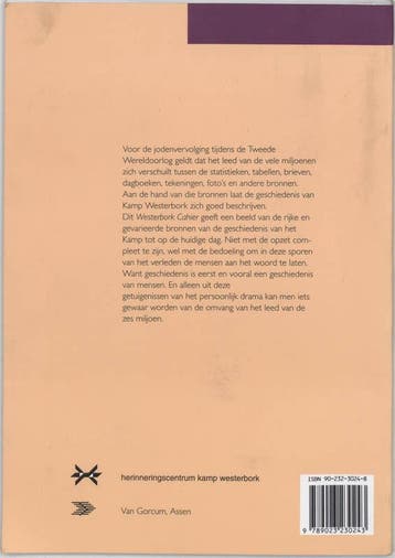 Verhalen uit kamp Westerbork / Westerbork cahiers / 3, Verzenden, Gelezen