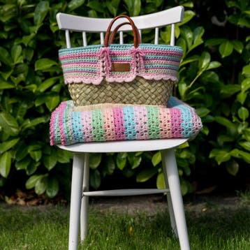 Haakpatroon Luchtige Zomerdeken - Wendy’s Home Collection, Ophalen of Verzenden, Nieuw