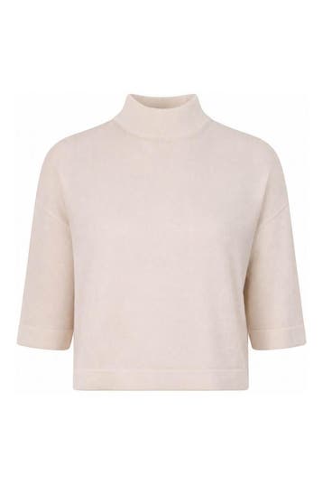 Kaffe T-shirt in maat S Wit, Kaffe, Verzenden, Zo goed als nieuw, Wit