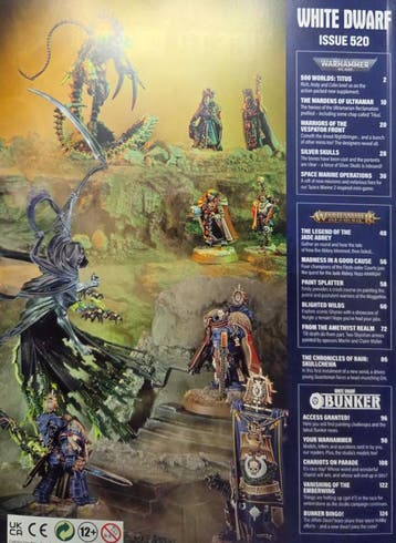 White Dwarf Issue 520 januari 2026 (Warhammer nieuw), Hobby en Vrije tijd, Wargaming, Ophalen of Verzenden, Nieuw