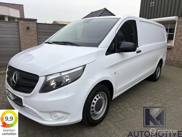 Zakelijke lease - Mercedes-Benz Vito Bestel 114, Auto's, Bestelauto's, Automaat, Financial lease, Wit, Mercedes-Benz, Leder, ABS