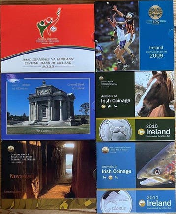 Ierland. Year Set (BU) 2003/2011 (6 sets) (Zonder