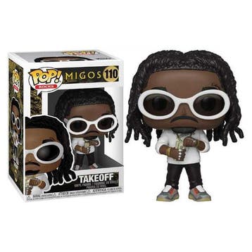 Funko Pop! ROCKS: Migos - Takeoff #110, Verzenden, Nieuw