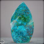 Azuriet-malachiet-chrysokoll vlam – Een meesterwerk van de