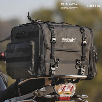 Rhinowalk Motor Bagage Tas - Waterdicht & Uitbreidbaar (19L-, Motoren, Verzenden, Nieuw