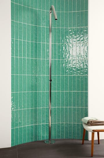 Wandtegel Turquoise 7,5x30cm (Muurtegels, Afbouwmaterialen), Doe-het-zelf en Verbouw, Nieuw, 20 tot 40 cm, 10 m² of meer, Wandtegels