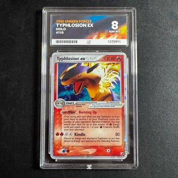 Pokémon - 1 Graded card - Typhlosion 110/115 Holo - ACE 8 -, Nieuw