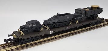 Minitrix N - Modeltrein goederenwagon (1) - Met de hand, Hobby en Vrije tijd, Nieuw