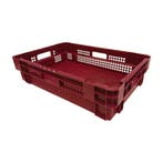 Nestbare Stapelkrat, 600x400x140 mm, euronorm, 23l, hdpe,, Ophalen of Verzenden