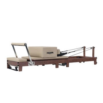 Pilates Reformer | Wood Reformer The Walnut Foldable, Verzenden, Nieuw, Yoga-accessoire