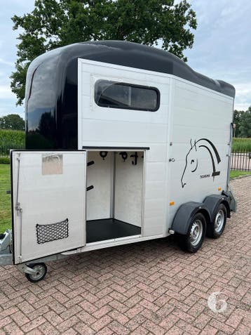 Vol-Alu Cheval Liberte 2-paards met zadelkamer!, Ophalen, Zo goed als nieuw, Aluminium, 2-paards trailer