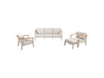 Taste 4SO Olivia loungeset, Tuin en Terras, Tuinsets en Loungesets, 5 zitplaatsen, Loungeset, Bank, Nieuw