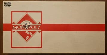 Monopoly vintage 1985 Parker brothers - miro meccano -