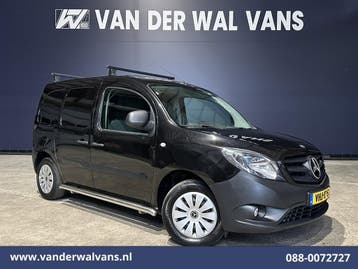 Mercedes-Benz Citan | 108 CDI L1H1 Euro6 Airco | Navigatie |, Auto's, Gebruikt, Euro 6, Zwart, Mercedes-Benz