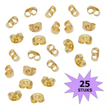 Fako Bijoux - Oorbel Stoppers / Achterkantjes - 5mm -, Verzenden, Nieuw