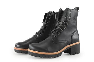 Panama Jack Veterboots in maat 39 Zwart, Kleding | Dames, Schoenen, Verzenden, Zwart, Overige typen, Zo goed als nieuw