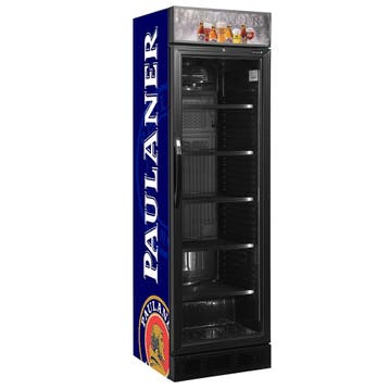 Paulaner glasdeurkoelkast 345 liter, Ophalen of Verzenden