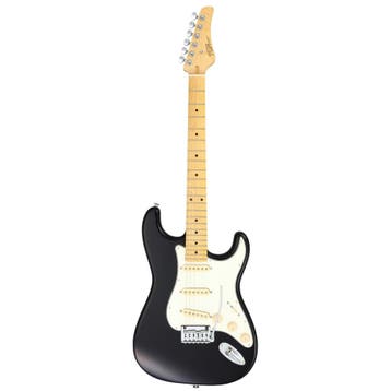 FGN Boundary elektrische gitaar zwart 3 FGN Singlecoils, Ophalen of Verzenden, Nieuw