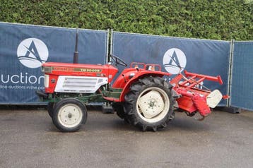 Veiling: Minitractor Yanmar YM2000B Diesel 20pk Met Grondfre, Gebruikt, Tot 2500, Tot 80 Pk, Ophalen