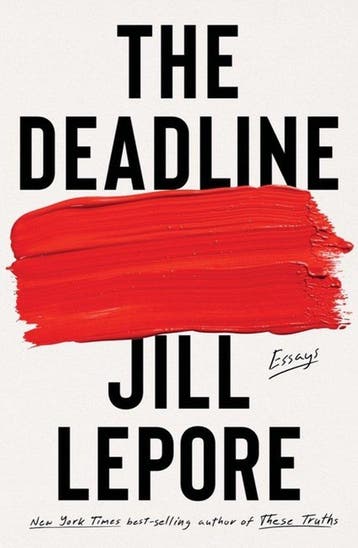 9781631496127 The Deadline Jill Lepore, Verzenden, Nieuw, Jill Lepore