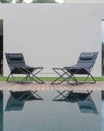 2dekans | Crespo - Voetenbank voor lounger - AP/307 -, Ophalen of Verzenden, Zo goed als nieuw, Grijs