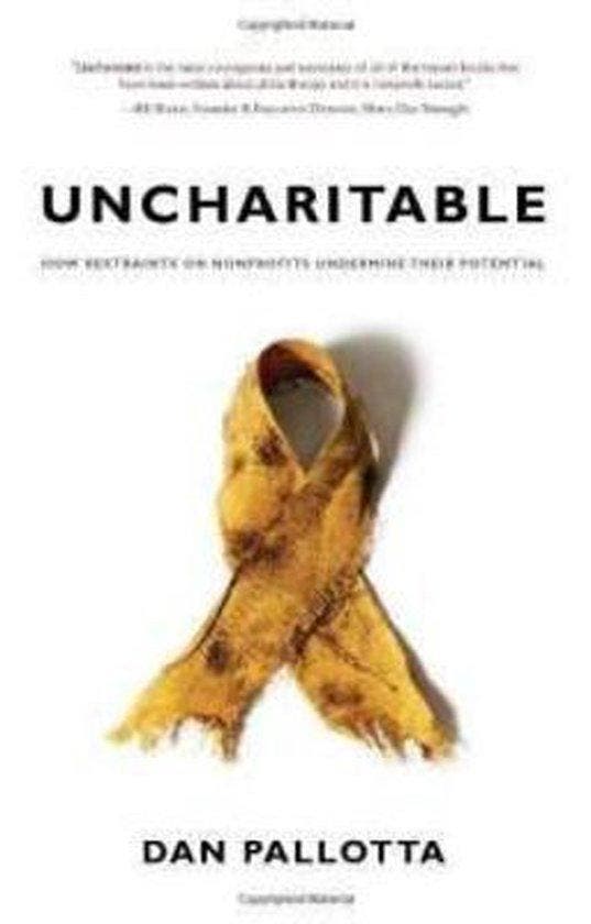 Uncharitable 9781584659556 Dan Pallotta, Boeken, Taal | Engels, Gelezen, Verzenden