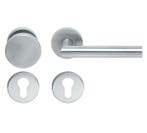 Knop/kruk op rozet Tessa rechts KL4 knop vlak + PC-plaatjes, Verzenden, Nieuw