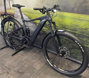 Giant Stance E+ EX Large – Elektrische Mountainbike | Fully, Fietsen en Brommers, Elektrische fietsen, Zo goed als nieuw, 50 km per accu of meer
