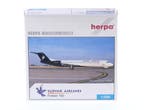 Schaal 1:500 Herpa 509367 Fokker 100 Slovak Airlines Reg...., Ophalen of Verzenden, Zo goed als nieuw