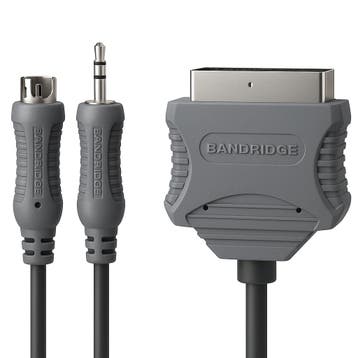 Bandridge Scart Kabel VL-6710 - 10 m (Nieuw), Verzenden, Nieuw