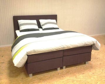 Boxspring Champion 140 x 200 Washington Green €449,-, Nieuw, Tweepersoons, 200 cm, 140 cm