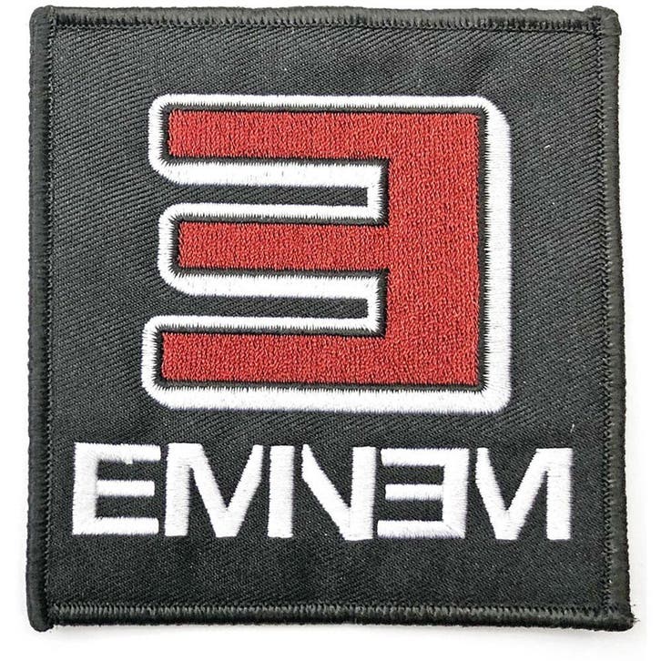 Eminem - Reversed E Logo - patch officiële merchandise, Verzamelen, Muziek, Artiesten en Beroemdheden, Kleding, Nieuw, Ophalen of Verzenden