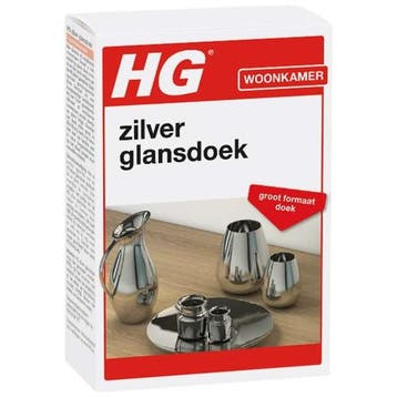 HG zilverpoetsdoek | 30 x 30 centimeter, Verzenden
