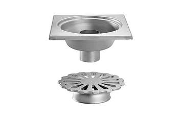 RVS Vloerafvoerput | 300x300 mm | Verticale Afvoer 100 mm, Verzenden, Nieuw in verpakking