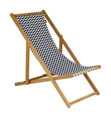 Bo-Camp Urban Outdoor Strandstoel Soho Bamboe, Ophalen of Verzenden, Nieuw