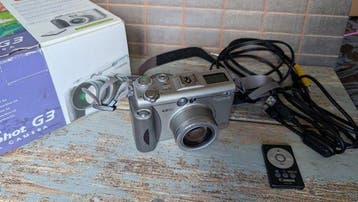 Canon PowerShot G3 Digitale camera, Nieuw